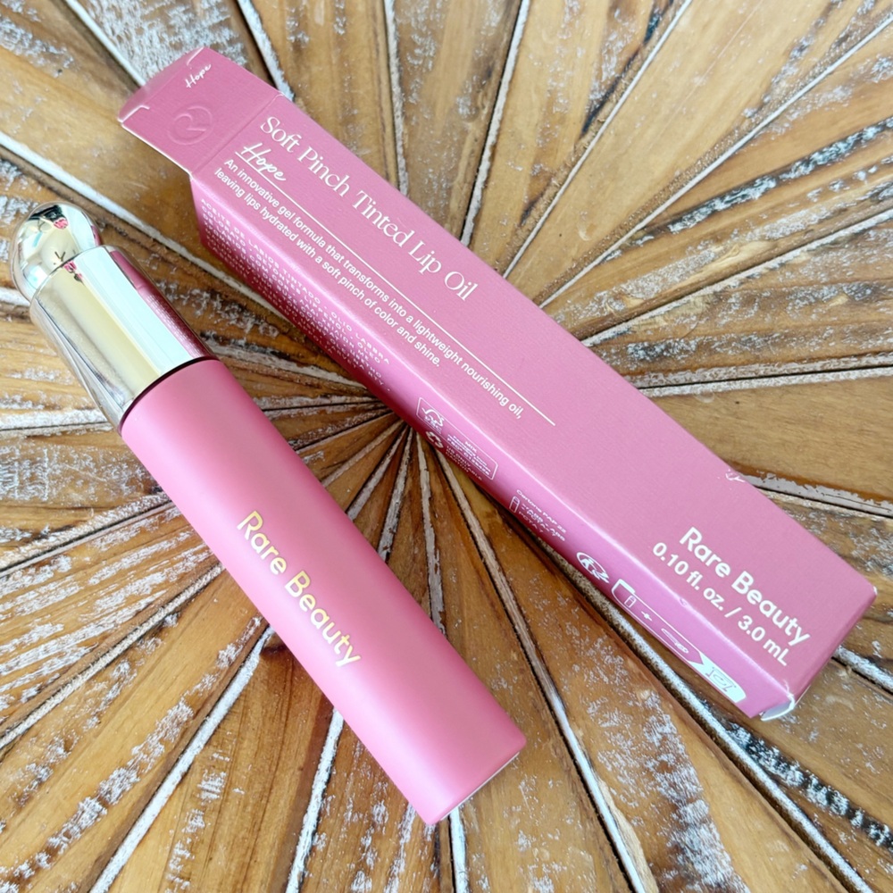 NWT Rare Beauty Soft Pinch Tinted Lip Oil - Pink - Picture 3 of 6